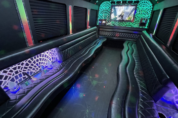 Anderson Limo Bus Interior